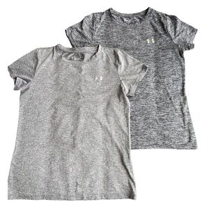 Under Armour Crew Neck Short Sleeve Athletic Shirt | 
Lot of 2 Medium